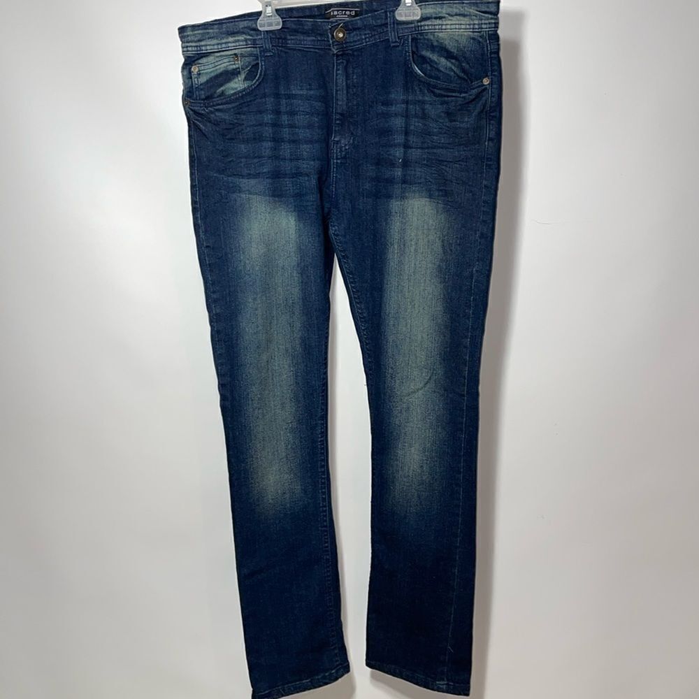 Sacred crown Mens Jeans